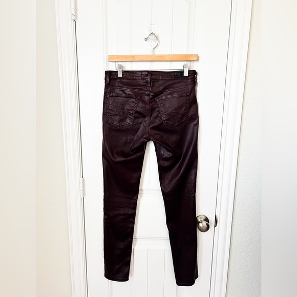 AG Adriano Goldschmied The Legging Ankle Jean in Wine Size 27 - Picture 3 of 3